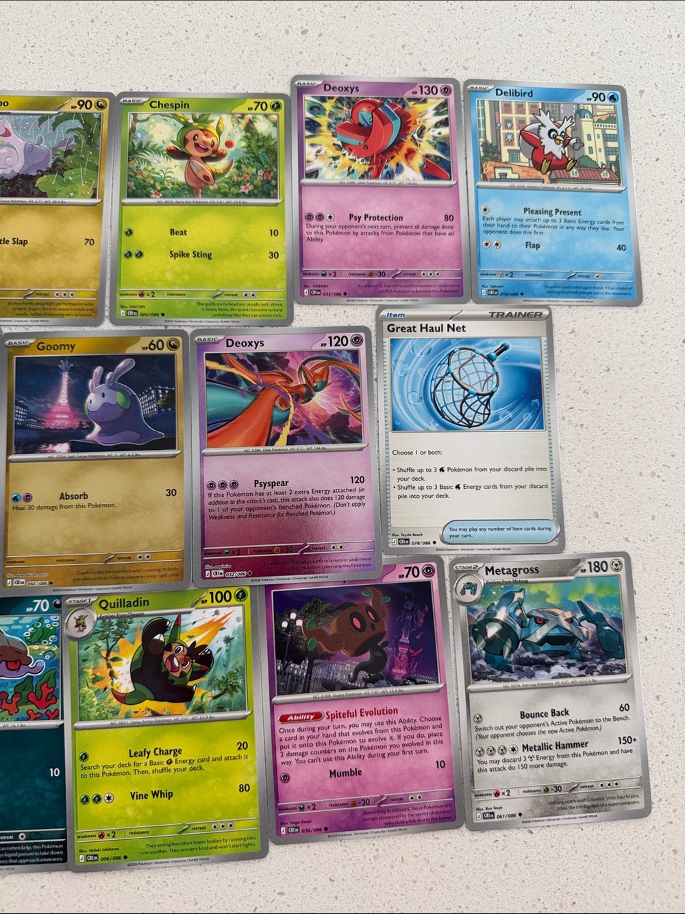 22 Pokemon Trading Cards New